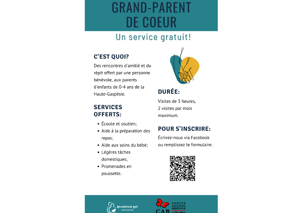 Grand-Parent de Coeur voit le jour!