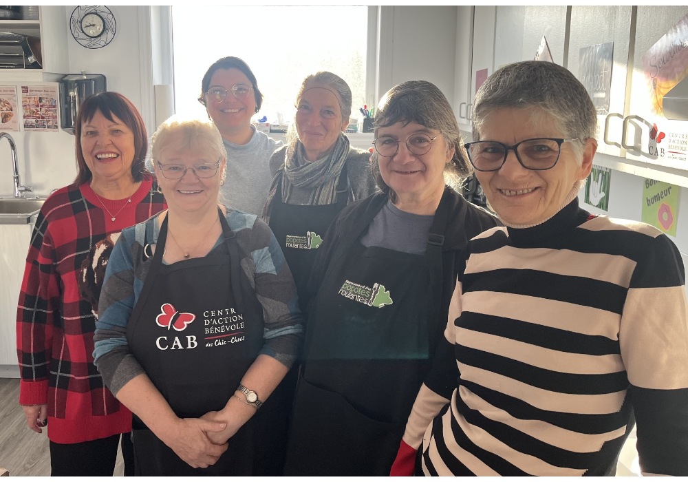 MERCI &agrave; Madeleine Pelletier, citoyenne de Cap-Chat, pour son initiative de cuisiner 21 g&acirc;teaux Reine Elizabeth