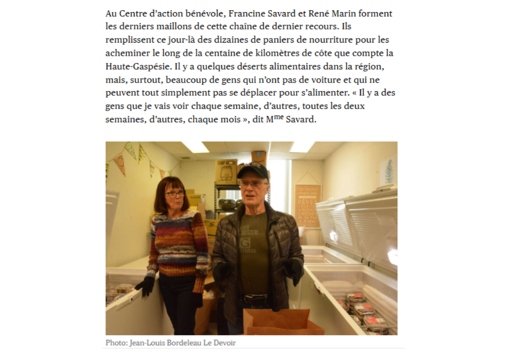Aide repas &agrave; domicile